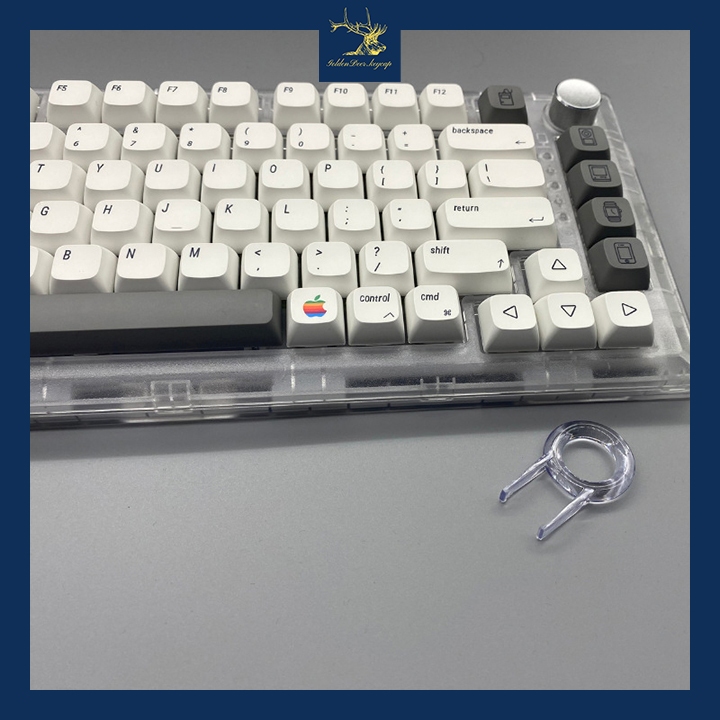 Bàn phím cơ keycap MacBook phong cách tối giản