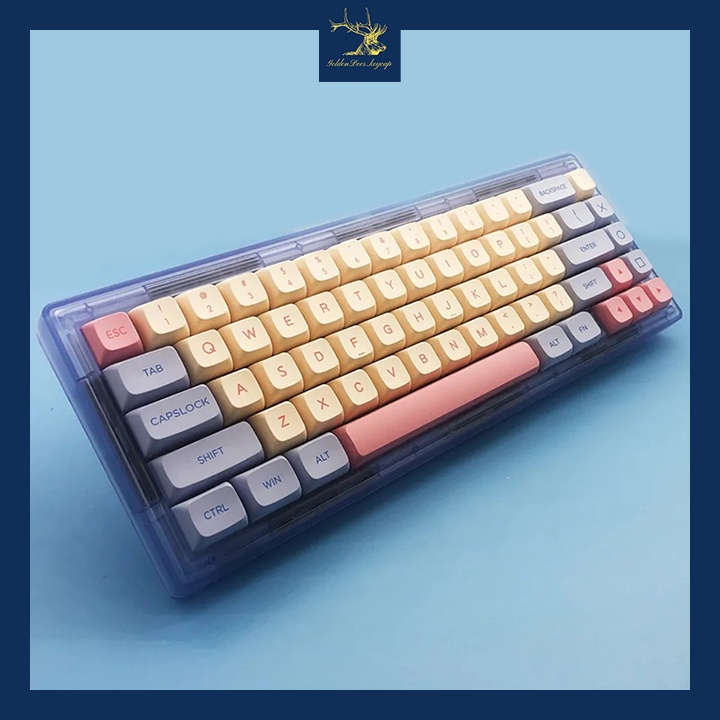 Bộ keycap XDA Marshmallow PBT màu pastel