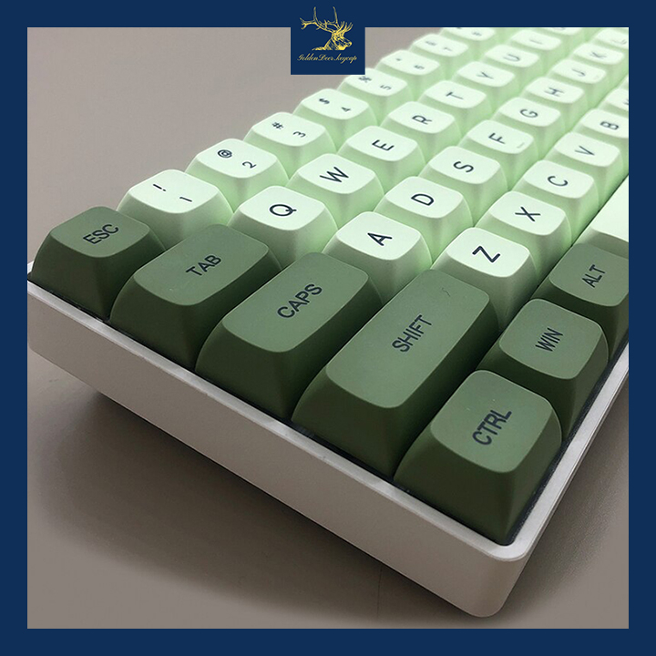 Keycap Matcha XDA phối màu xanh trắng