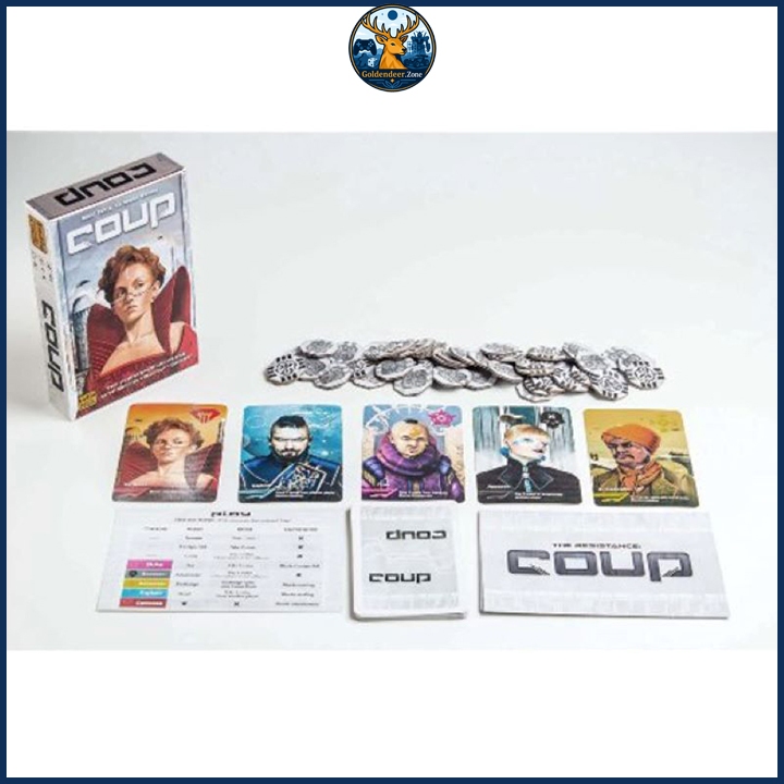 Thẻ nhân vật Board Game AVALON coup