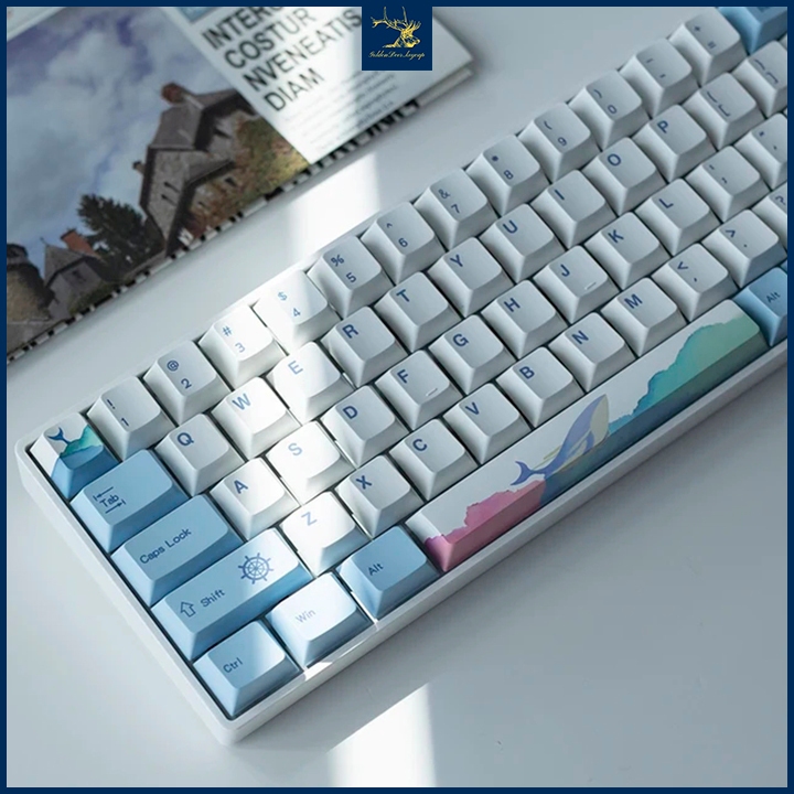 Keycap PBT Haiyun trang trí bàn phím cơ