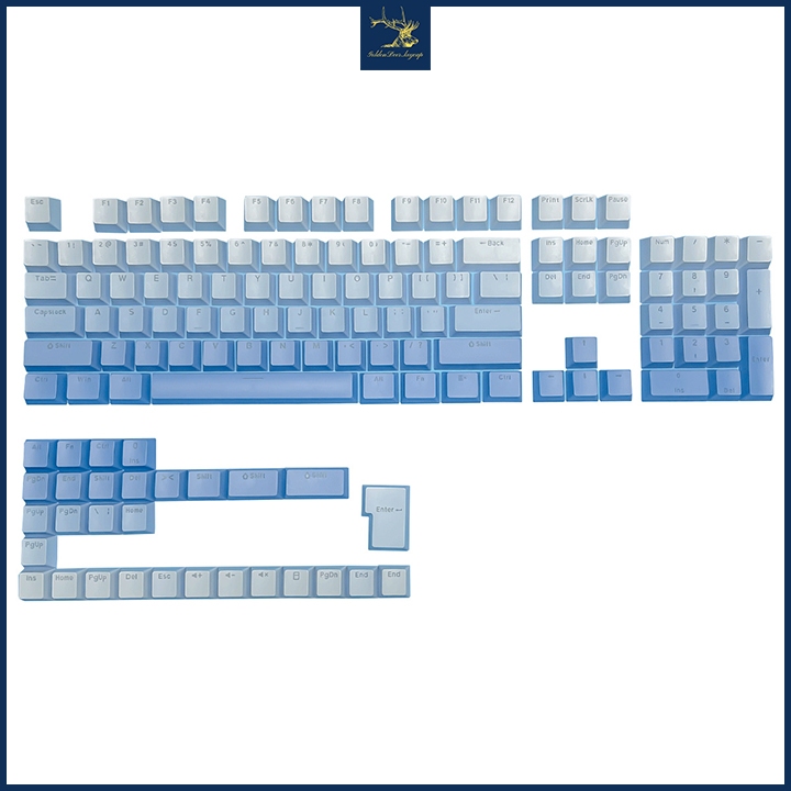 Bộ keycap Polar xanh phù hợp nhiều layout bàn phím