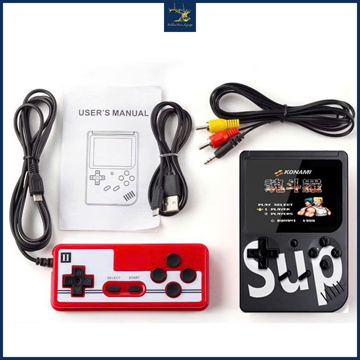 Máy chơi game cầm tay SUP 400 màn hình 3 inch màu đen cho 2 người
