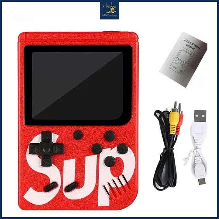Máy chơi game cầm tay SUP 400 màn hình 3 inch màu đỏ cho 1 người