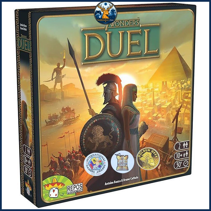 Bộ Bài Trò Chơi Board Game Vui Nhộn 7 Wonders Bản Tiếng Anh, Bộ Bài 7 Kỳ Quan Chất Lượng Cao - Ảnh 3