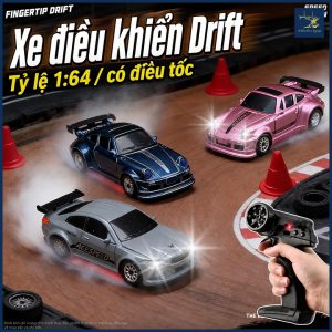 Xe điều khiển từ xa mini drift FQD23 tỷ lệ 1:64